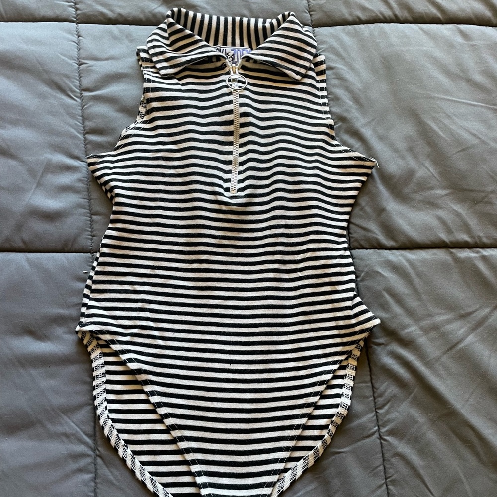 Vicky & Zoe Stripes Bodysuit